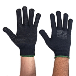 Gants en maille fine Pearl | Nylon/coton, taille XL