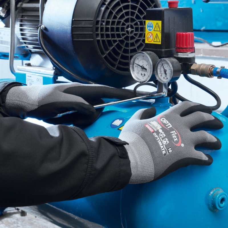 Opti Flex® Optimate 0680, gants en maille fine, taille L