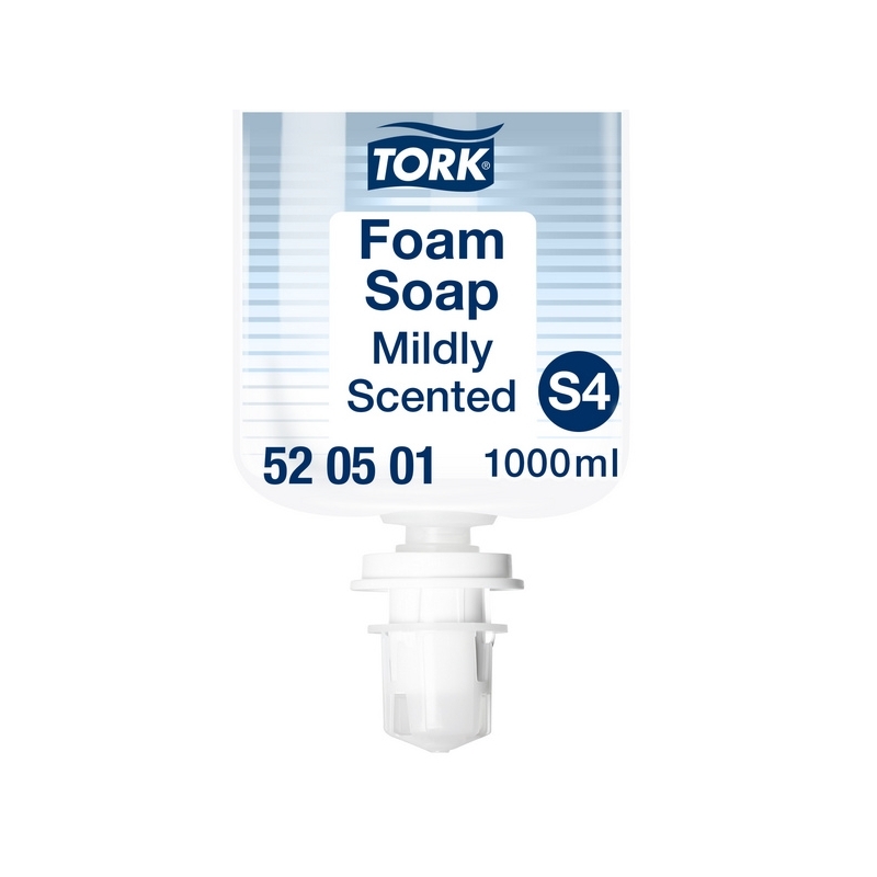 Savon moussant Tork Premium doux – Système S4