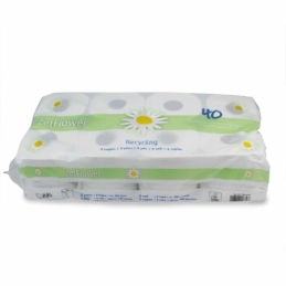 Papier hygiénique petit rouleau Comfort, blanc, 2 couches, env. 400 feuilles de 95 x 110 mm