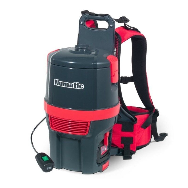 Aspirateur à dos RSB150NX, graphite avec tube coudé en plastique