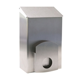 Poubelle hygiénique avec support pour sacs hygiéniques et couvercle rabattable, 4 L