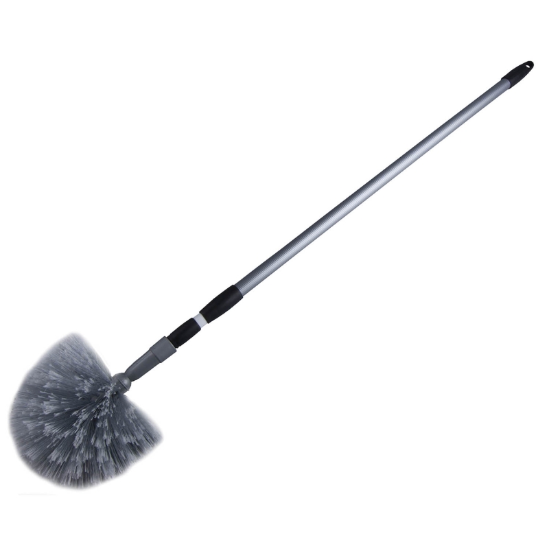 Balai à araignée Silver, forme sphérique, avec manche 860–1500 mm