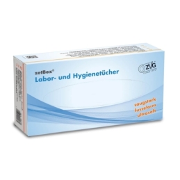 Kosmetikbox zetBox® weiss, 150er Box, 2-lagig, ca. 200 x 210 mm