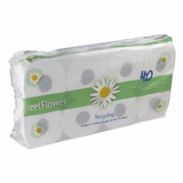 Papier hygiénique petit rouleau Comfort, blanc, 2 couches, env. 400 feuilles de 95 x 110 mm