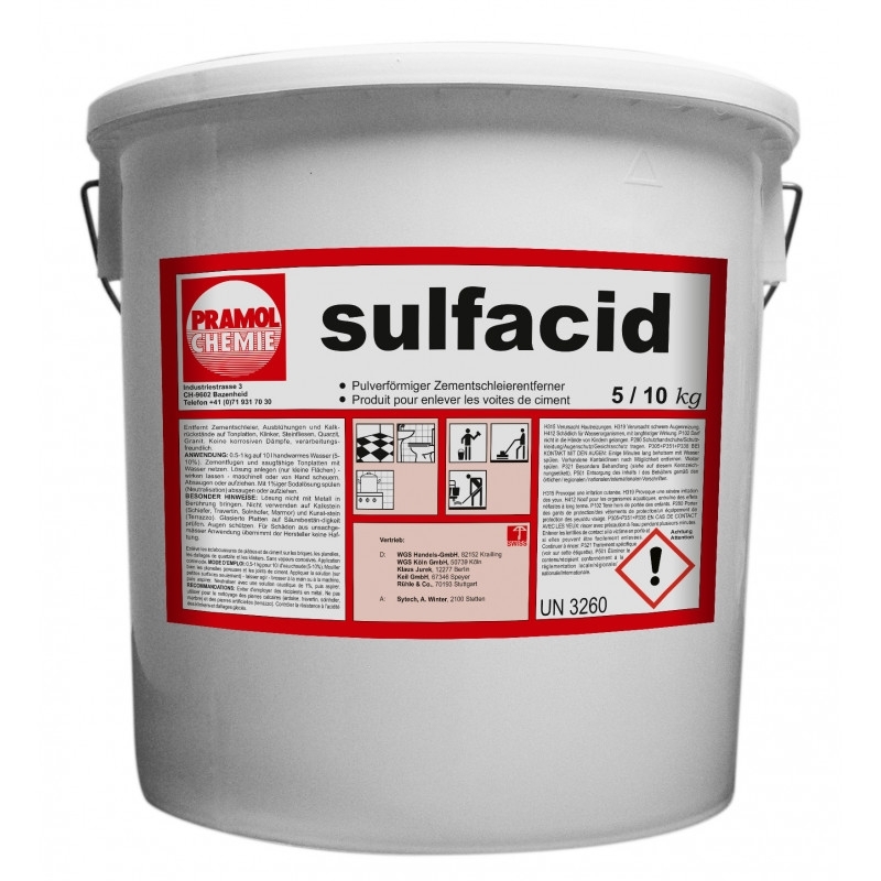 sulfacid, seau de 10 kg