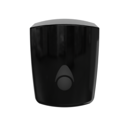 Distributeur pour essuie-mains en rouleau Myriad, noir, jusqu’à une hauteur de rouleau de 230 mm et un diamètre maximum de 