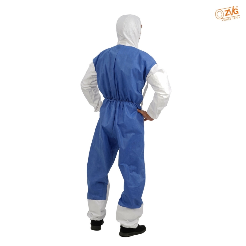 Overall tritex® aircool, Farbe weiss/blau, Gr. L