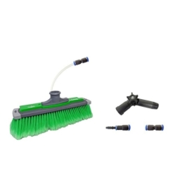 Power Bürste 41 cm "connect", grüne Borsten