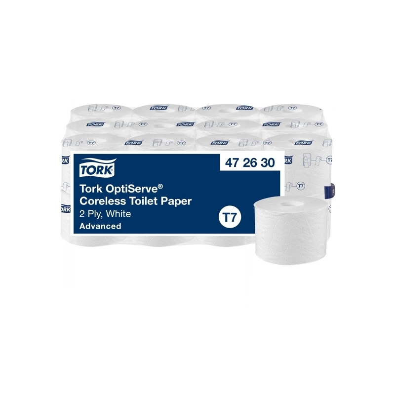 Papier toilette Tork Advanced OptiServe Midi - Système T7
