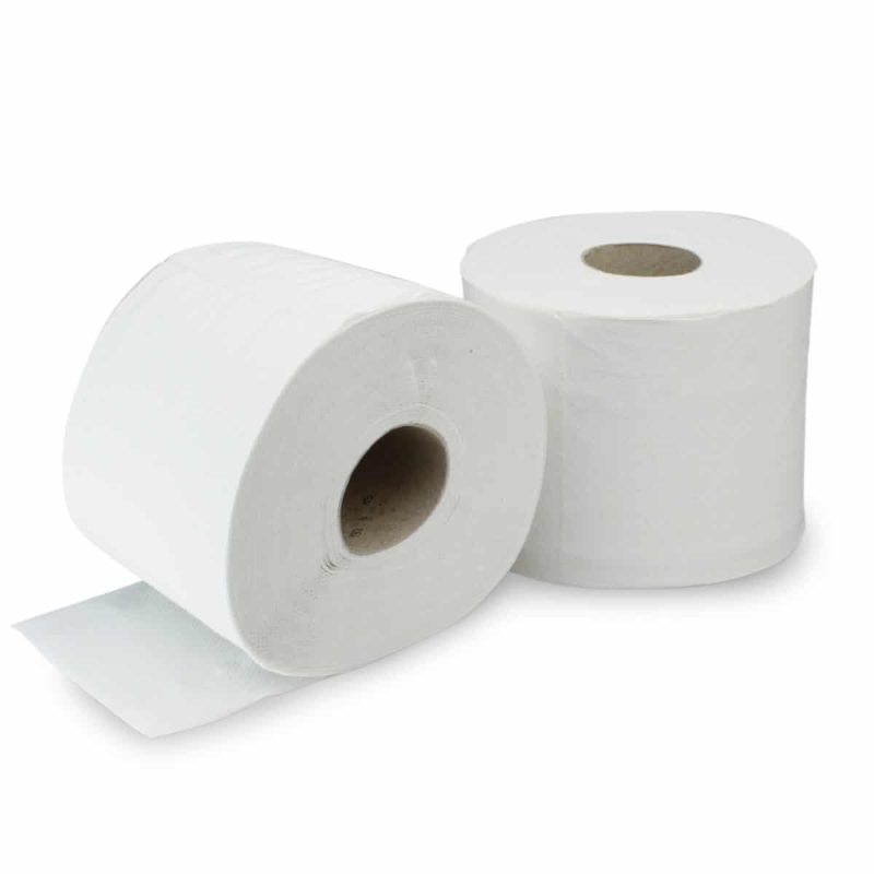 Papier hygiénique petit rouleau Comfort, blanc, 2 couches, env. 400 feuilles de 95 x 110 mm