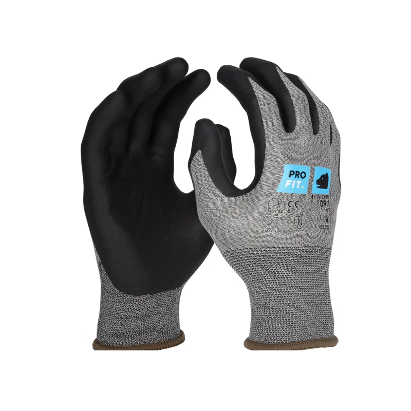 Gants polyvalents Foam-Nitrile Maxi-Hit noirs, taille 7/S