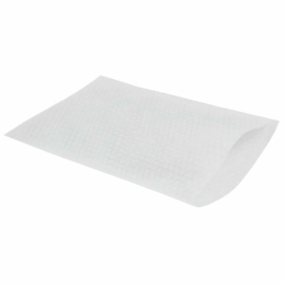 Gants de toilette humides jetables, blanc, 1 carton (24 sachets x 8 pièces)