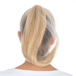 Charlotte de barrette Micromesh Soft | Nylon, couleur blanc / taille 53 cm