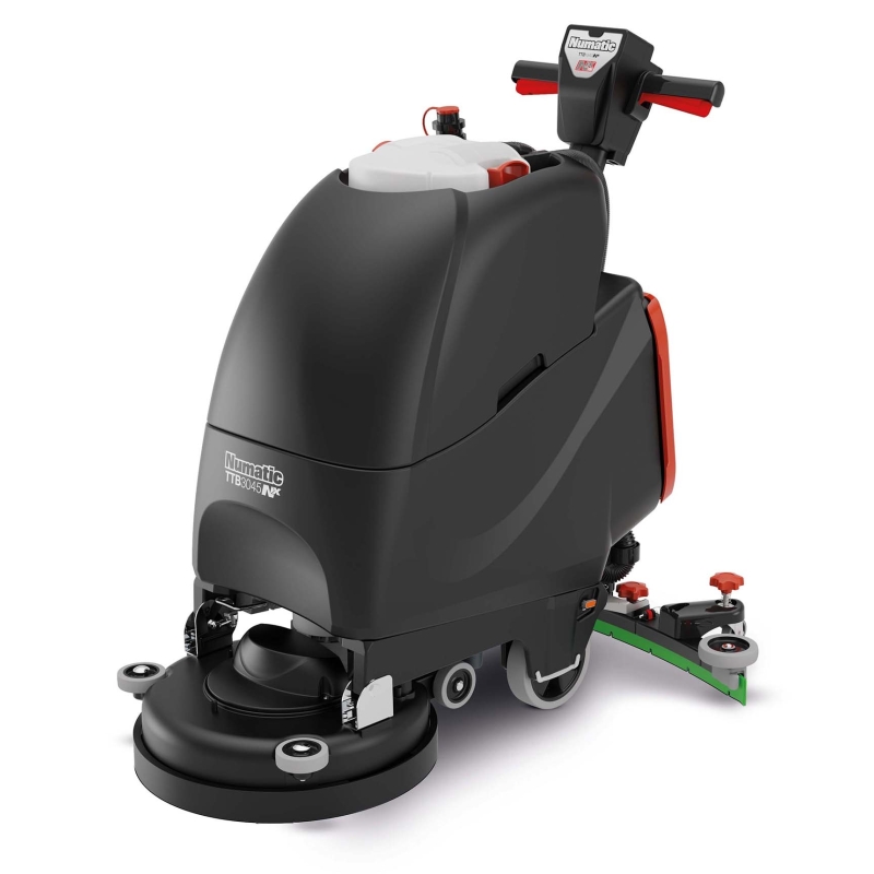 Autolaveuse à batterie TTB3045NX-R incl. brosse SC rouge