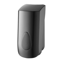 Distributeur de savon 900 ml, noir, rechargeable, pour savon liquide