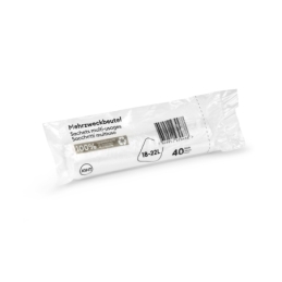 Mehrzweckbeutel 18–22 Liter, 40 Säcke/Rolle, 0,006 mm, ohne Verschluss