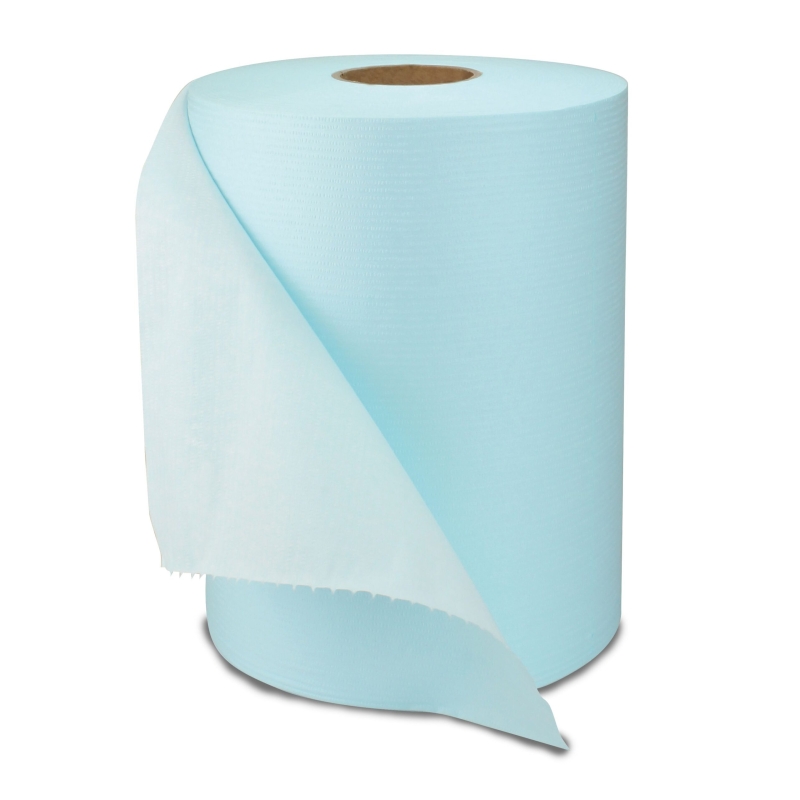 Unitex rouleau de chiffons de nettoyage, turquoise, env. 500 coupons de 390 x 325 mm