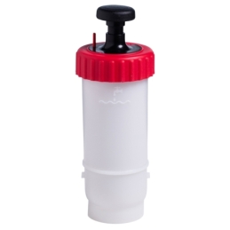 Bouteille à pression Drizz® 600 ml rouge