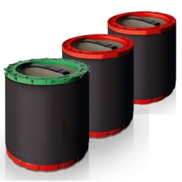 Paquets en résine ultra, 3 x 6 litres