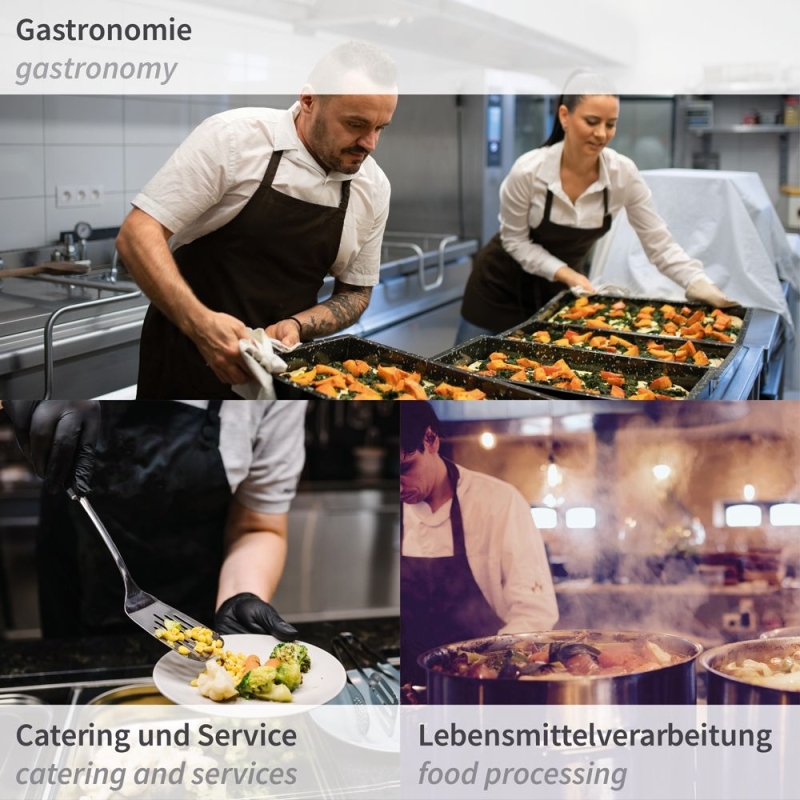 Tabliers à usage unique | PP / 90 x 70 cm, noir