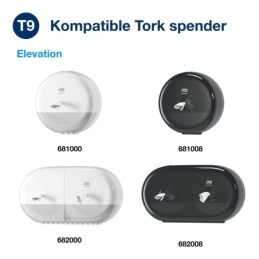 Papier hygiénique Tork Advanced SmartOne Mini – Système T9