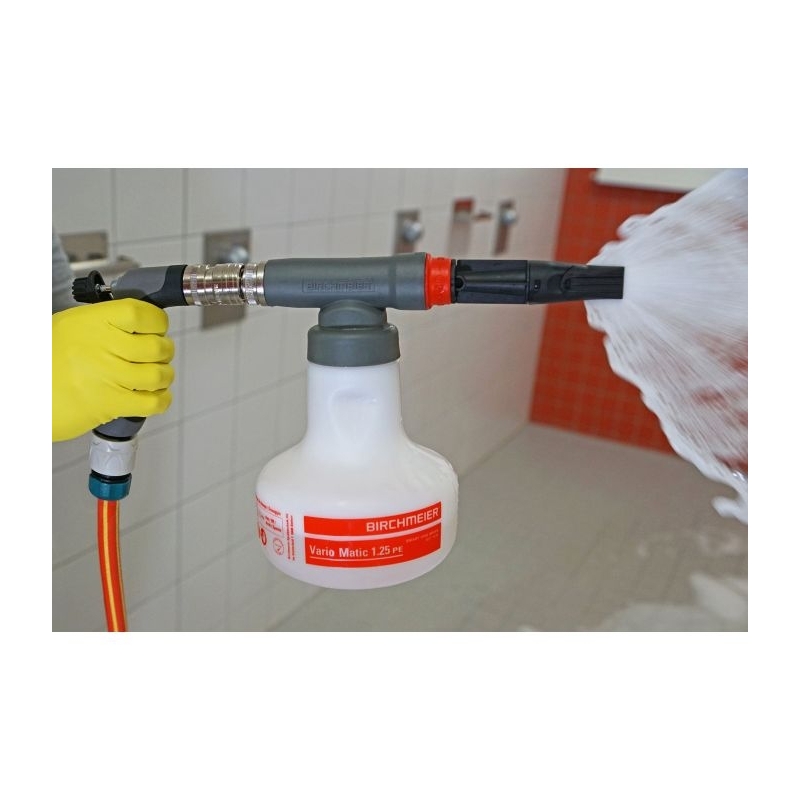Schaumkanone Vario-Matic 1.25 PE, mit integrierter Dosiereinstellung