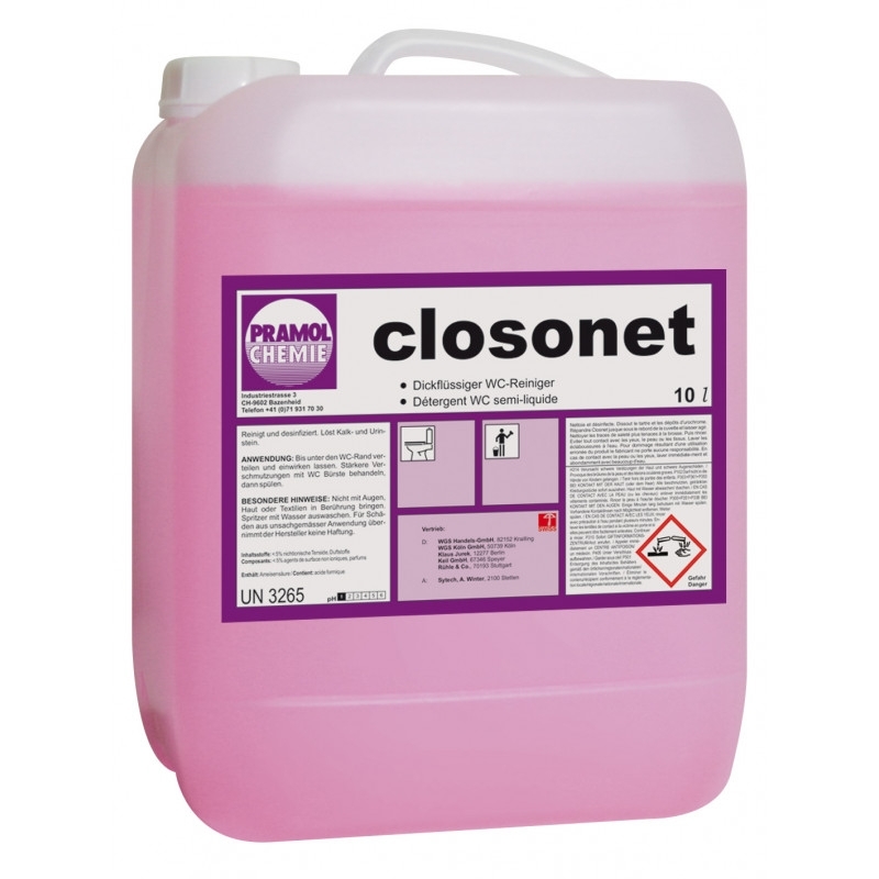 closonet, 10 l