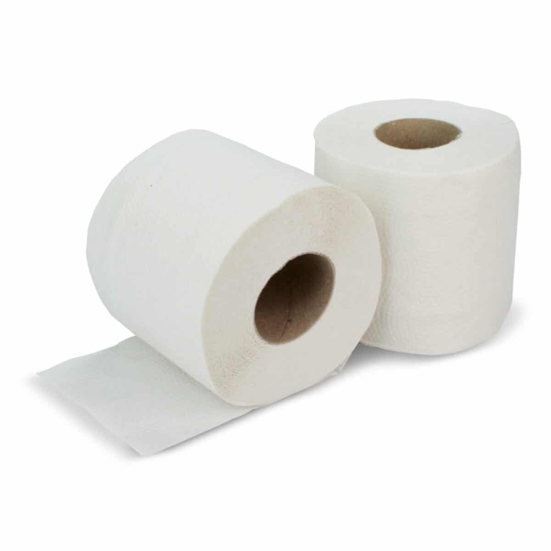 Papier hygiénique petit rouleau Comfort, blanc, 2 couches, env. 250 feuilles de 95 x 110 mm