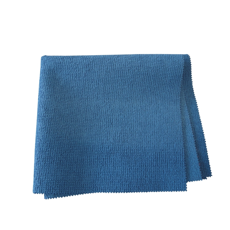 Glastuch blau, Grösse: 40 × 40 cm