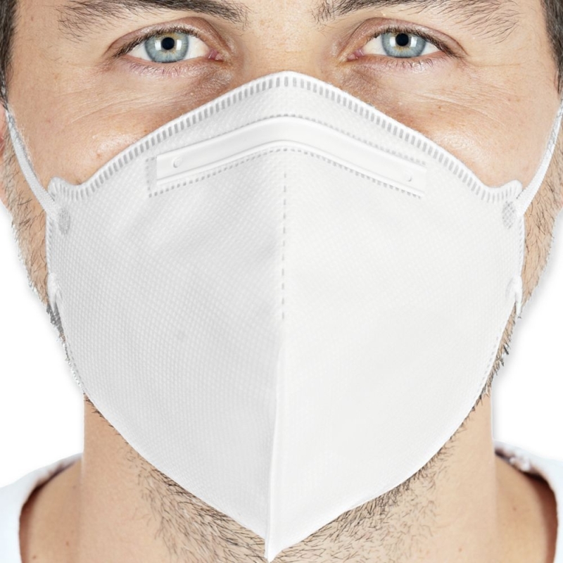 Masques de protection respiratoire FFP2 NR, pliables verticalement | PP