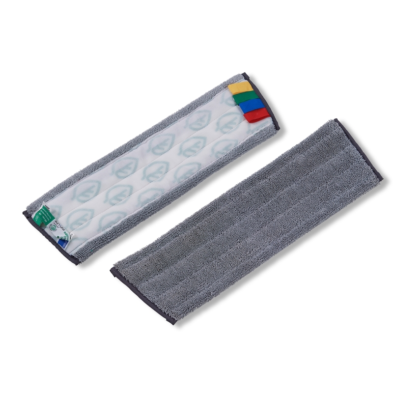 Serpillière NuTex Nordic Swan, gris, 40 cm, avec velcro