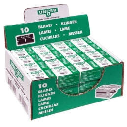 Ersatzklingen für Sicherheitsschaber, 40 mm, 1 Karton à 10 Klingen