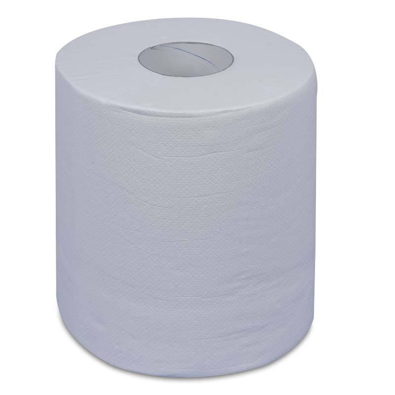 Handtuchrolle weiss, 2-lagig, 210 mm x ca. 150 m