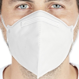 Atemschutzmasken FFP2 NR, vertikal faltbar | PP