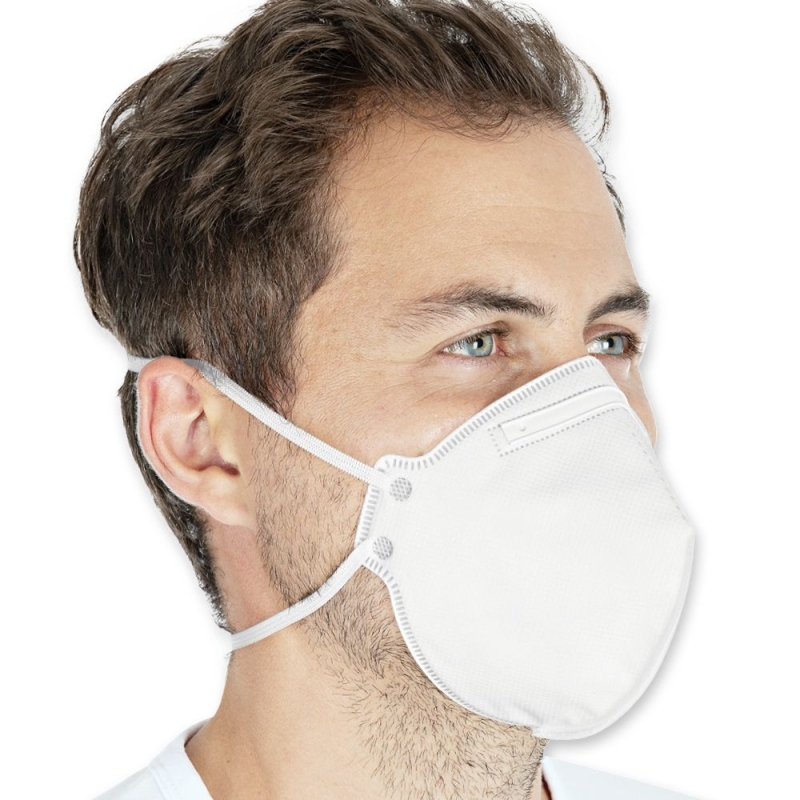 Atemschutzmasken FFP2 NR, vertikal faltbar | PP