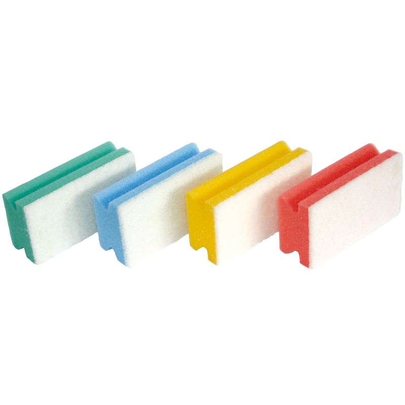 NuScrub Basic, grün/weiss, 10 Stück