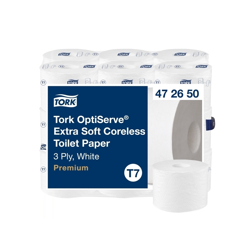 Papier hygiénique Tork Premium OptiServce Midi - Système T7