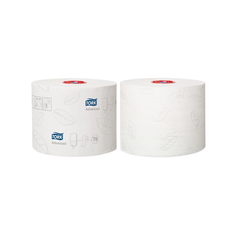 Papier hygiénique Tork Advanced Midi – Système T6