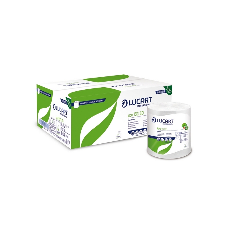 Rouleau d'essuie-mains Lucart ECO 150 ID