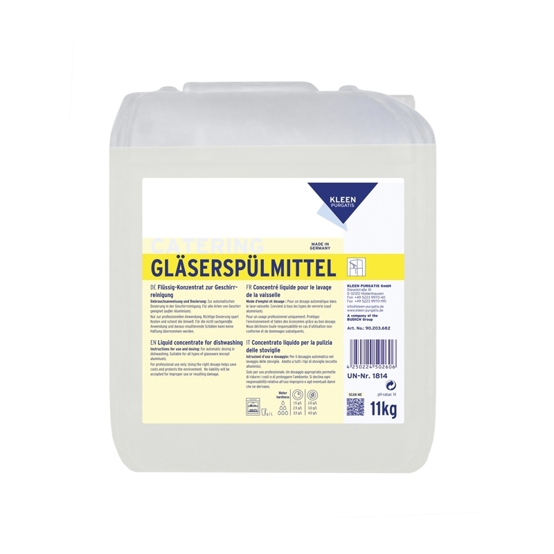 Kleen Purgatis PRESTAN Gläserspülmittel, 11 kg