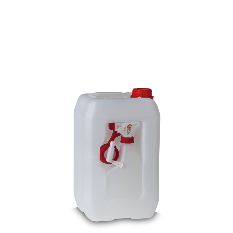 Bidon combiné HDPE, 5 litres, naturel