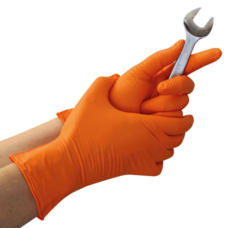 Nitrilhandschuh Power Grip, puderfrei, Grösse M