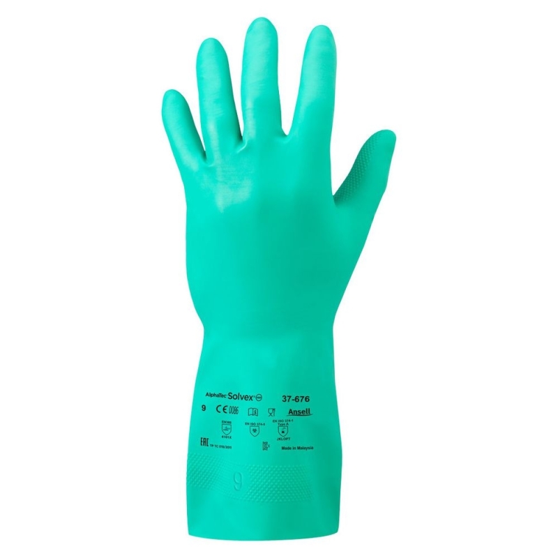 Ansell AlphaTec® Solvex® 37-676, gants de protection contre les produits chimiques, taille L