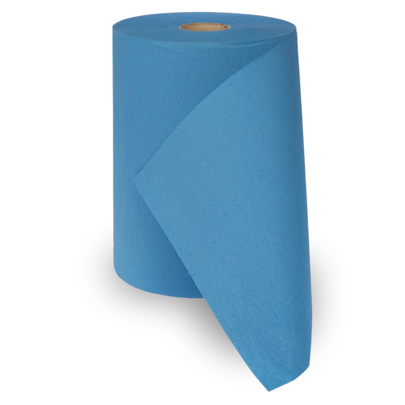 Multiclean® rouleau de chiffons de nettoyage, bleu, 2 couches, env. 1000 coupons de 350 x 370 mm