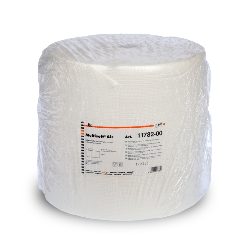 Multisoft® rouleau de chiffons de nettoyage, blanc, env. 500 coupons de 400 x 300 mm