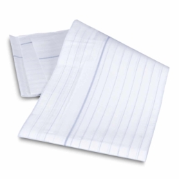 UNISAN Comfort Plus Schutzlaken, weiss, ca. 800 x 2100 mm, 48 Fäden