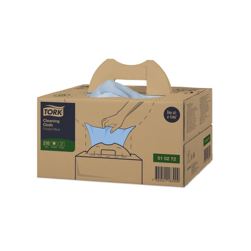 Tork Premium Reinigungstücher 510 - Einzeltücher Handy Box – W7 System