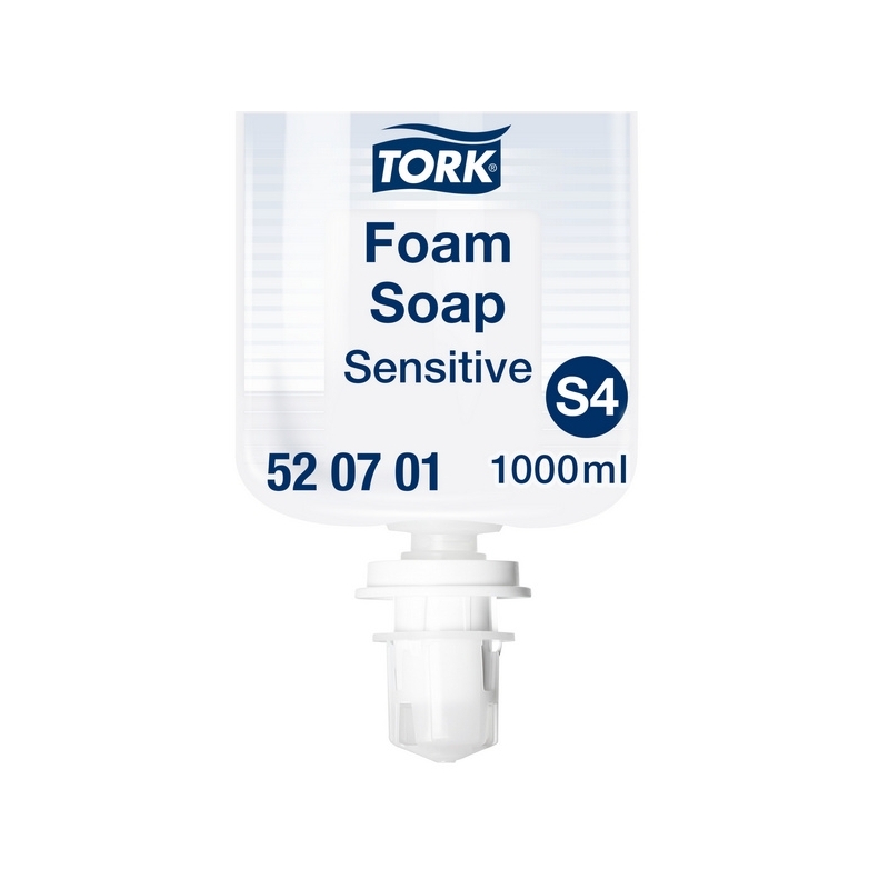 Savon moussant Tork Premium Sensitive – Système S4