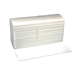 Essuie-mains plié en Z, blanc, 3 couches, env. 235 x 240 mm